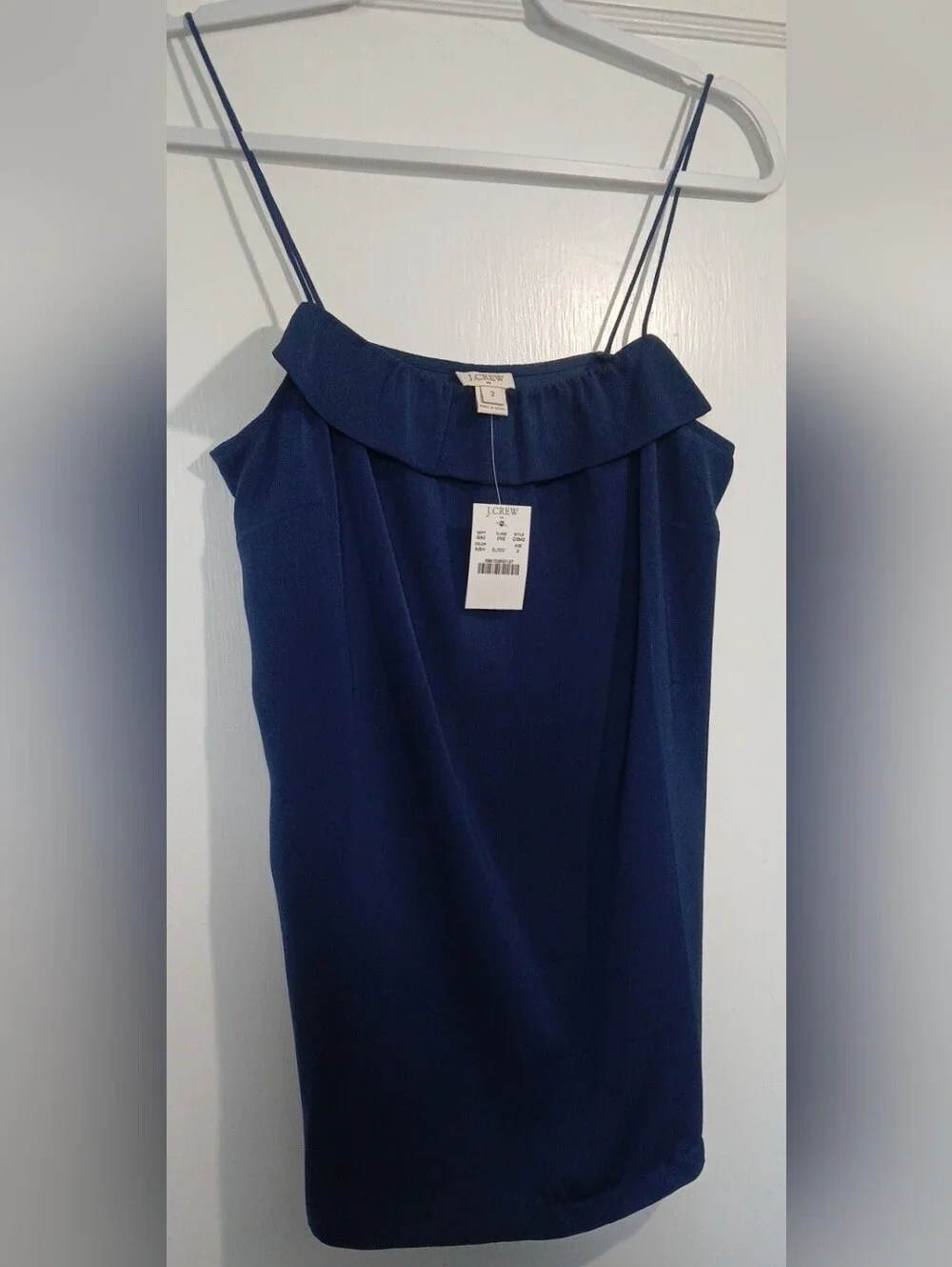 J. Crew Navy Blue Spaghetti Strap Top - NWT